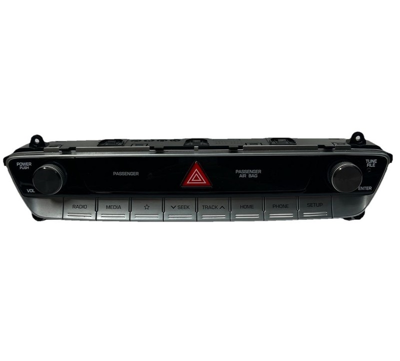 Hyundai Sonata radio am fm 2018 2019 control panel & clock OEM 94510C2AB0