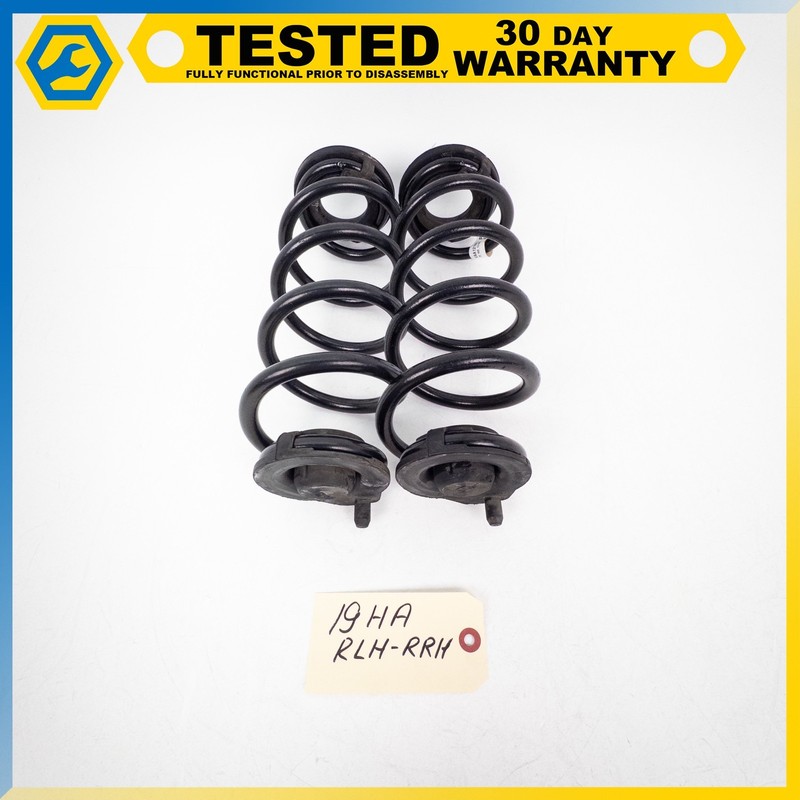 18-22 HONDA ACCORD LX REAR LEFT & RIGHT SIDE COIL SPRING SET OEM