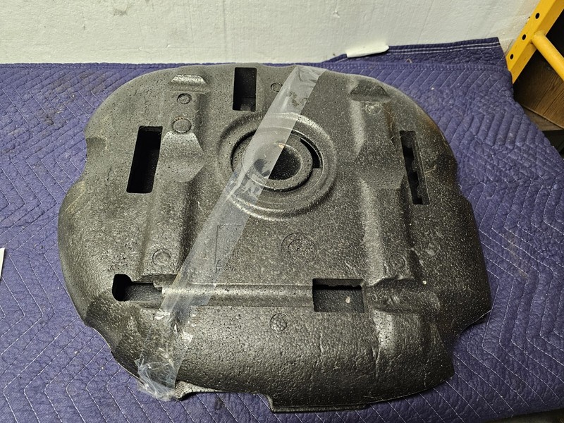 06-10 BMW E60 5 Series Trunk Spare Tire Jack Foam Cover 52758211 OEM