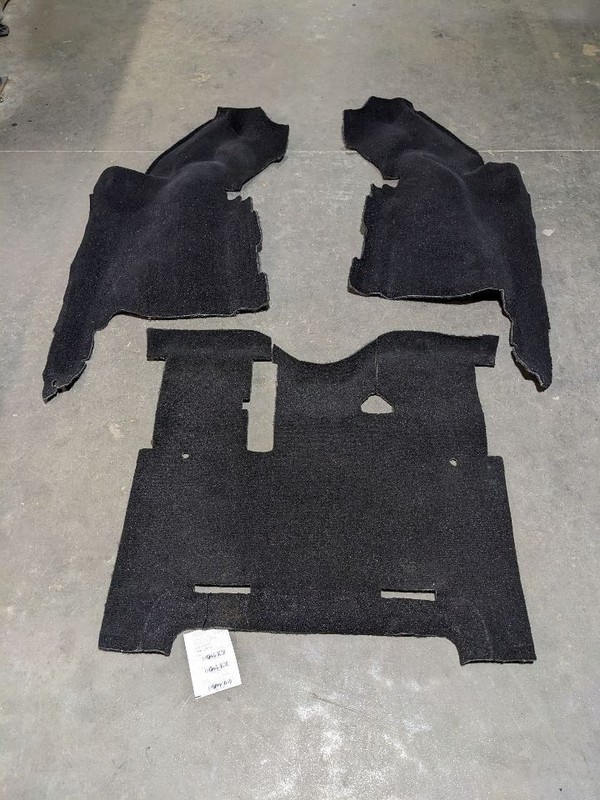 Jeep JK JKU Wrangler 4 Door Rear Carpet Set 2011-2017 OEM 1196185