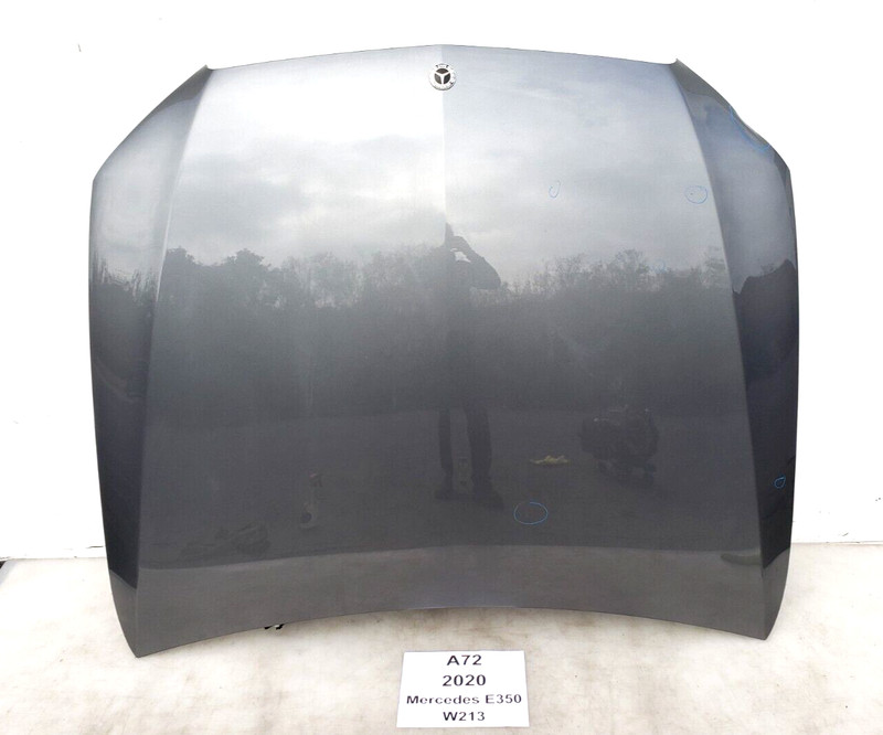✅ 2017-2020 OEM Mercedes W213 E350 Hood Bonnet Panel Shell Gray NOTE*