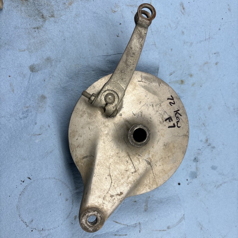 1974 74 KAWASAKI F7 F 7 175Vintage Motorcycle Rear Brakes Wheel Hub