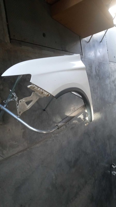 2015 Mitsubishi Outlander Left Fender White OEM Used 718148 4DR SUV