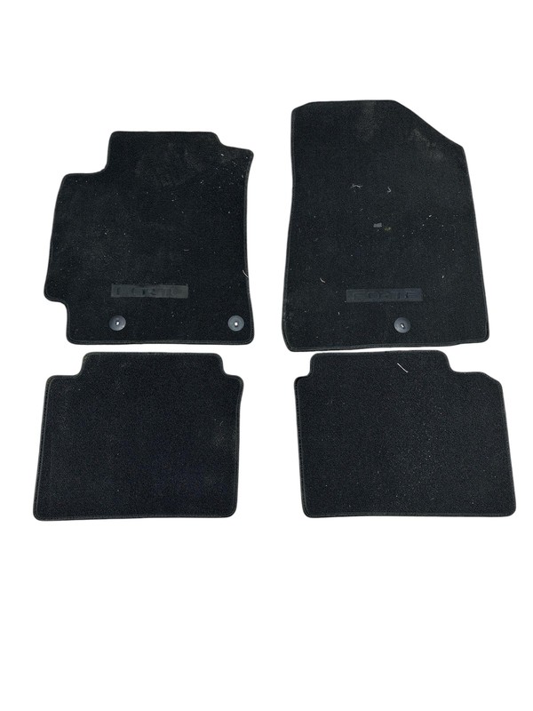 Kia Forte floor mats 2019 2023 floor mats complete set of 4 mats black assy OEM
