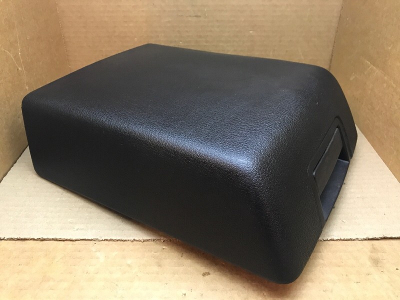 2004-2008 Ford F150 Center Console Cover Lid Top Arm Rest Armrest Black