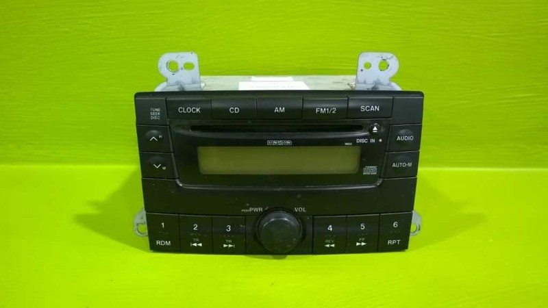 00 01 MPV FACTORY RADIO RECEIVER AM FM CD W/O AUTOMATIC CHANGER OEM 3732-2