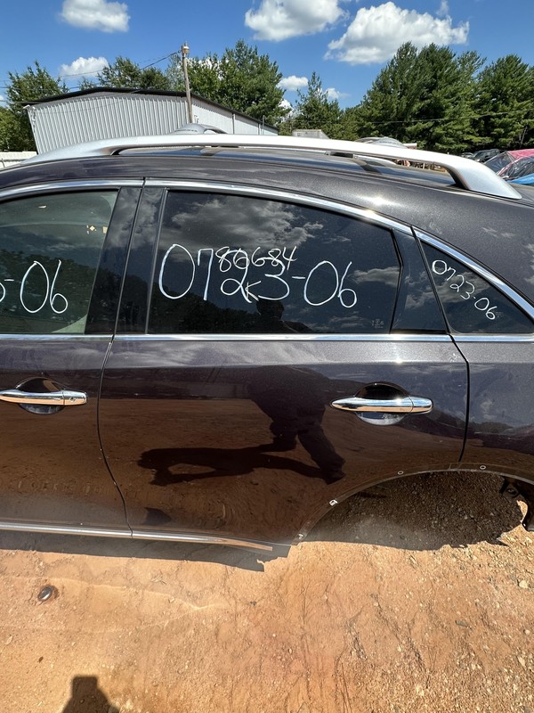 2009-2013 INFINITI FX35 REAR LEFT DRIVER SIDE DOOR OEM BLUE NAE