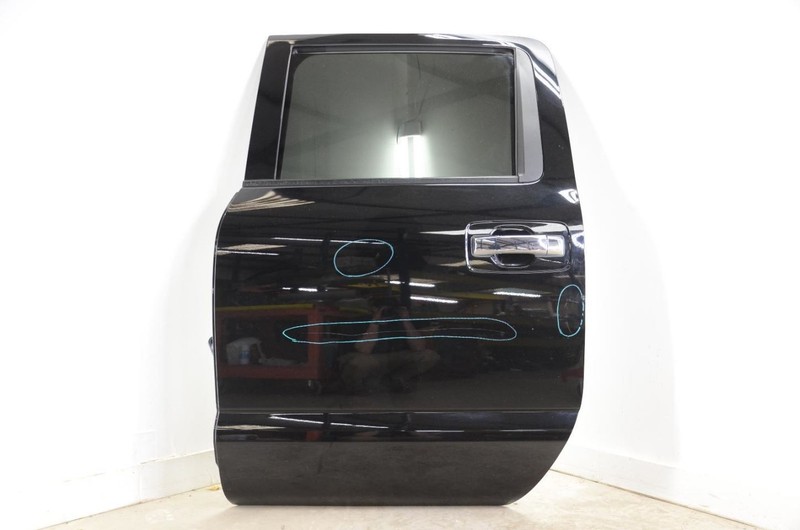 Black Driver Left Rear Door Assembly Fits 20-23 TITAN
