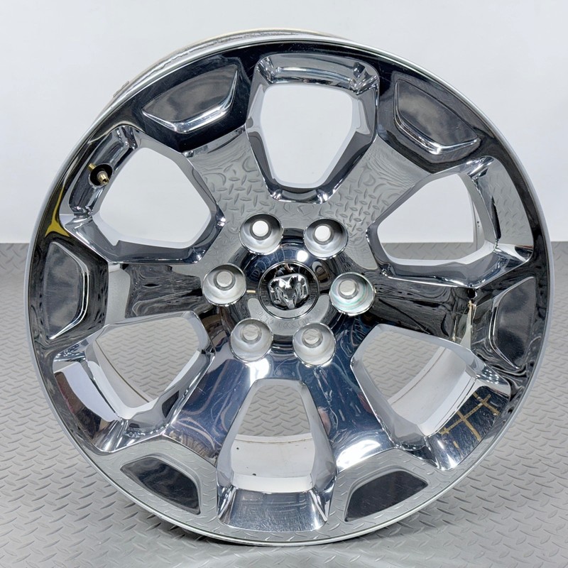 ✅ 2019-26 RAM 1500 5th Laramie OEM 20" FACTORY CHROME CLAD WHEEL RIM R20 20x9 #2