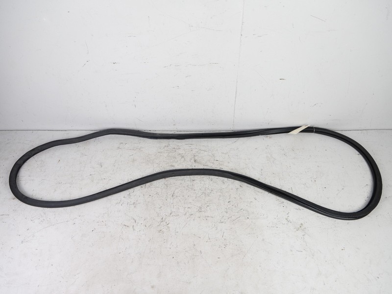 Porsche Panamera Front Right Door Weatherstrip Seal OEM 670108175 Black 78K