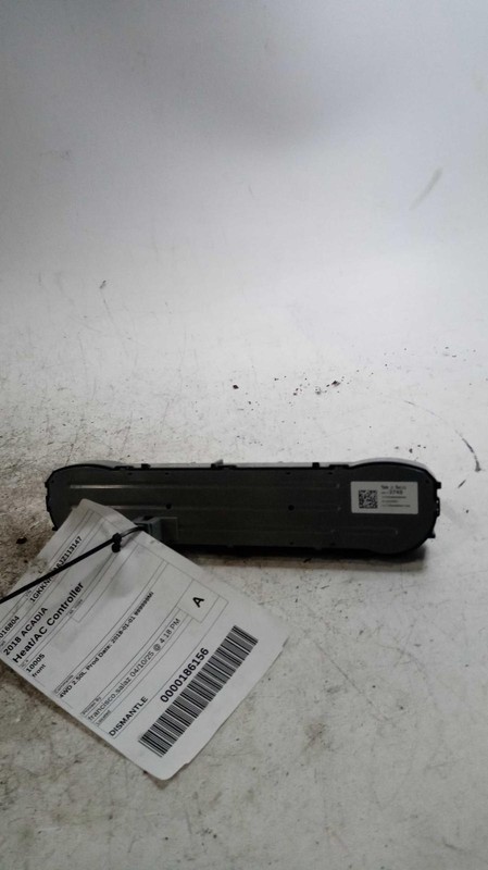 2018 GMC Acadia A/C Selector Switch OEM Grey 72K Miles NJ25-16804-422103