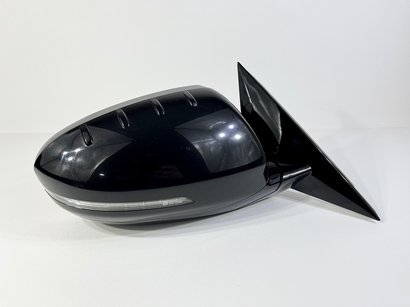 2014-2016 Kia Cadenza Right Passenger Power Door Mirror Black with Turn Signal