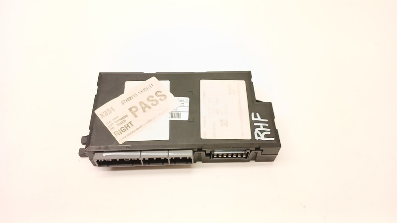10-19 JAGUAR X351 XJ XJL XJR POWER SEAT MEMORY CONTROL MODULE RIGHT OEM 031225