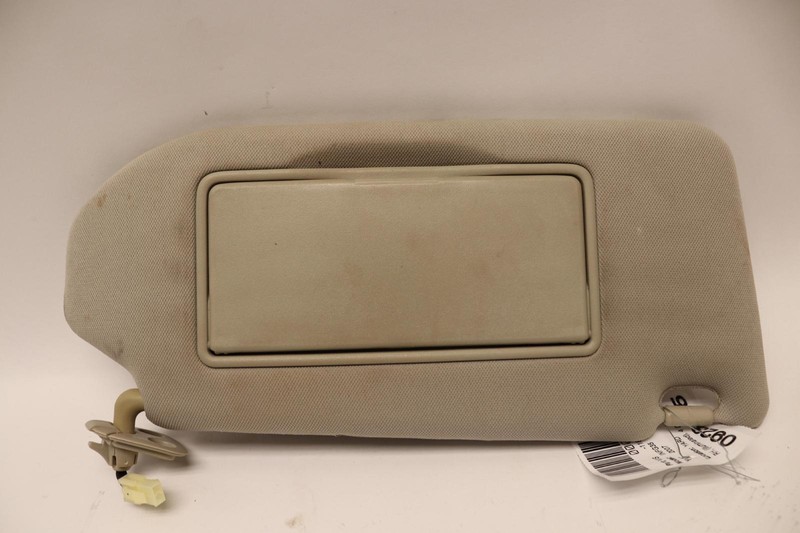 2007-2008 INFINITI G35 SEDAN FRONT RIGHT PASSENGER SIDE SUN VISOR SHADE OEM