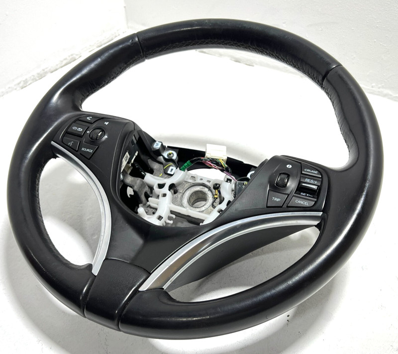 ACURA MDX 2014-2018 STEERING WHEEL LEATHER W/ SWITCHES OEM