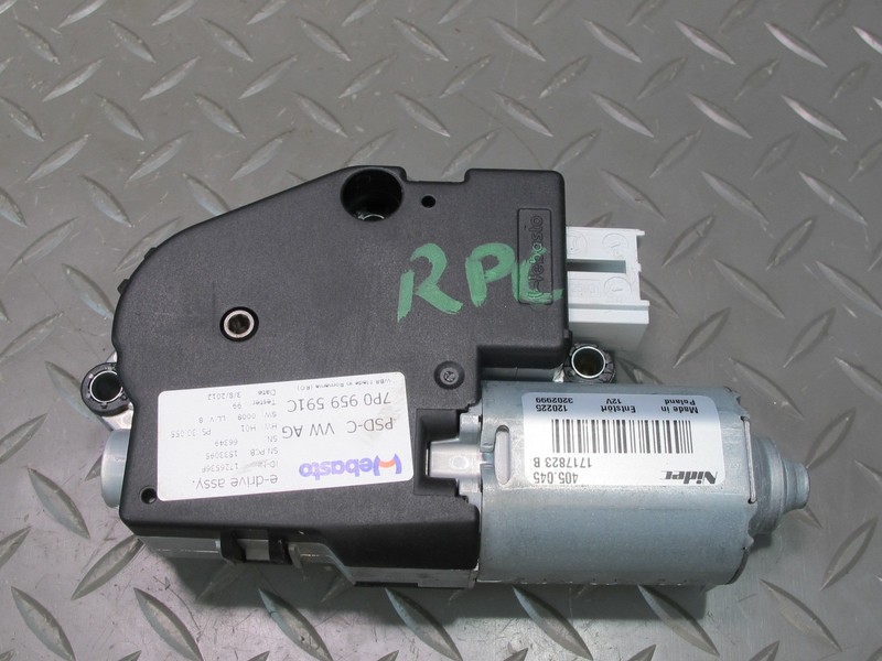 2011-2018 PORSCHE CAYENNE 958 FRONT PANORAMIC SUNROOF DRIVE MOTOR