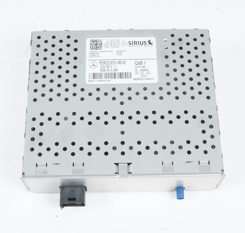 2014 - 2017 Mercedes W222 S500 SATELLITE RADIO RECEIVER MODULE UNIT SIRIUSOEM