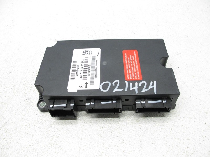 04-09 MERCEDES W209 CLK320 CLK500 ROOF TOP CONTROL MODULE COMPUTER 021424