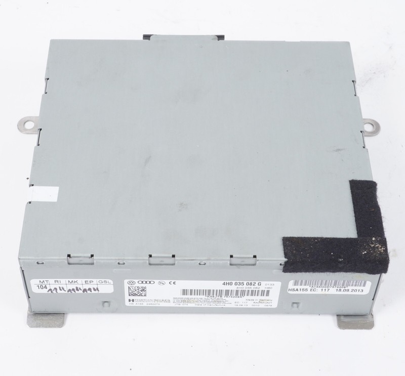 12-17 AUDI A8L A8 AM FM Radio Receiver Module 4H0035082G OEM