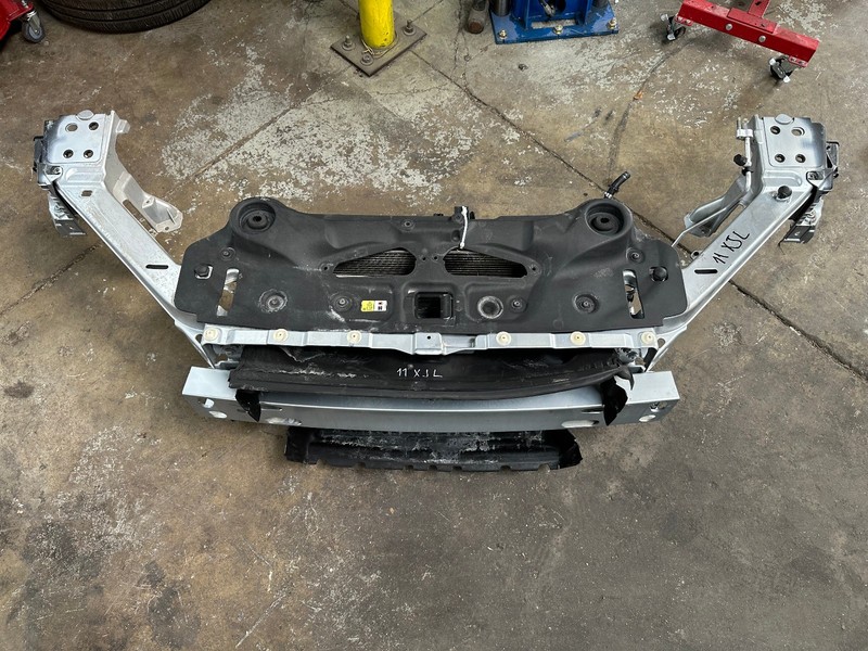 10-12 JAGUAR XJ 5.0L FRONT RADIATOR SUPPORT ASSEMBLY OEM