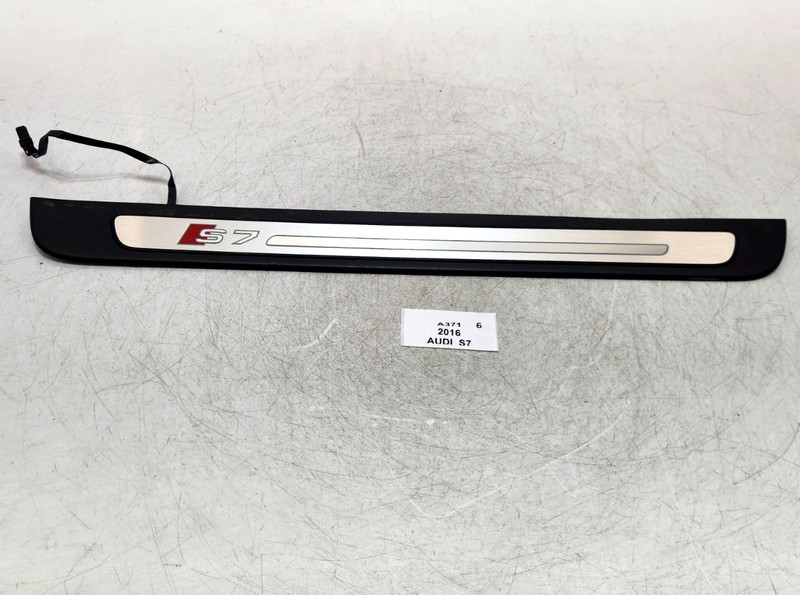 ✅ 2014-2018 OEM Audi S7 Front Right Passenger Side Door Sill Scuff Plate Trim *