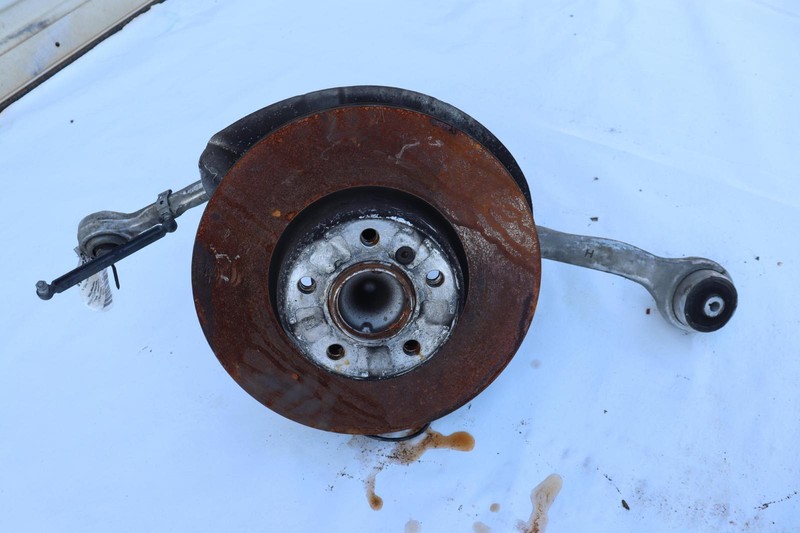 2017 BMW 430I 4DR RWD F36 M SPORT FRONT DRIVER SPINDLE KNUCKLE HUB ASSEMBLY OEM