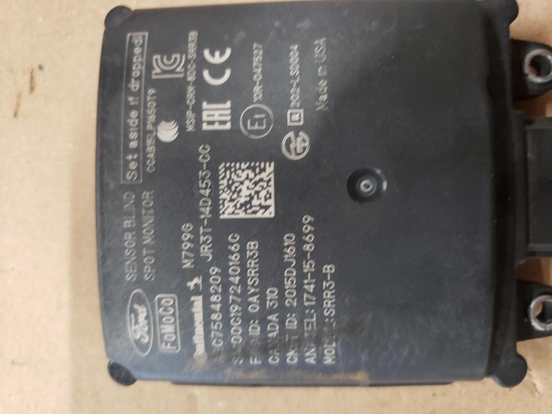 2019 FORD EDGE radar unit rear blind spot OEM JR3T14C689CC OEM 19-23