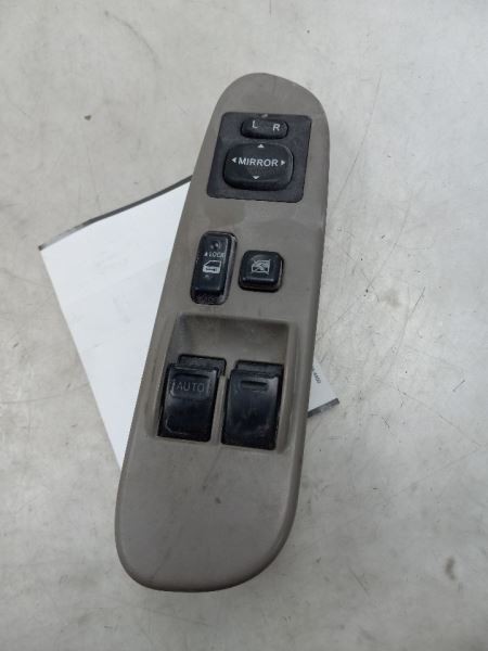 05-06 TOYOTA TUNDRA EXTRA CAB DRIVER SIDE FRONT DOOR MASTER SWITCH