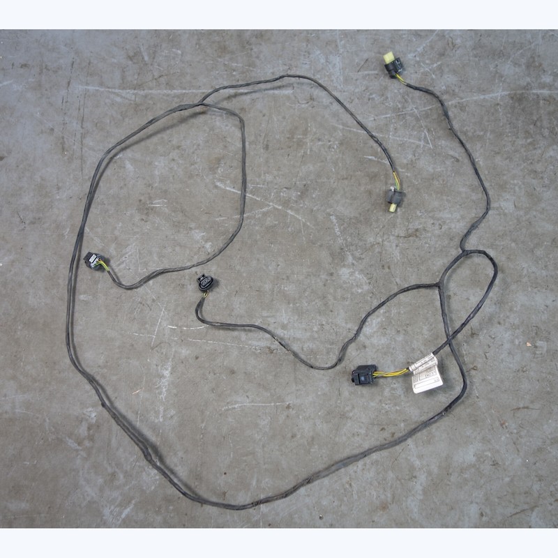 Damaged 11-13 BMW E70 X5 Front Bumper Parking Distance Sensor Wiring Harness OEM