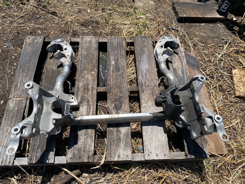09-17 AUDI Q5 FRONT ENGINE SUSPENSION SUBFRAME CROSSMEMBER CRADLE OEM