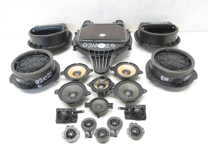 18-24 AUDI B9 A4 S4 DOOR TWEETER SPEAKER SUB SET FRONT REAR LEFT RIGHT OEM 02102