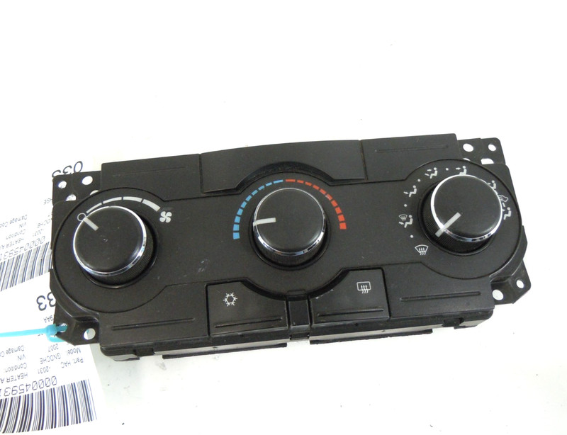07-10 Jeep Grand Cherokee Front Manual A/C Heat Climate Temperature Control OEM