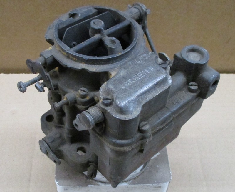 USED 2 BARREL 2-JET CARTER WGD CARBURETOR 3714S DO 1955-1963 CHEVY 283ci ENGINE