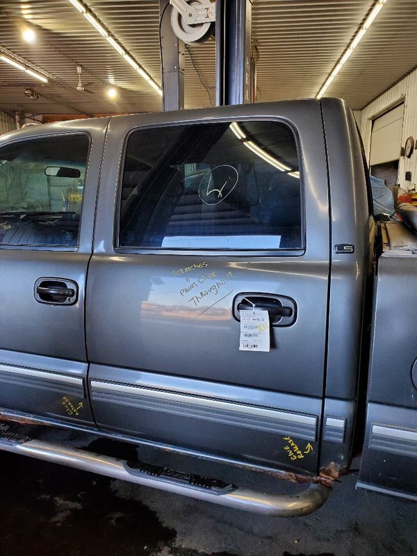 Driver Rear Side Door Classic Style Fits 01-07 SIERRA 1500 PICKUP 273182