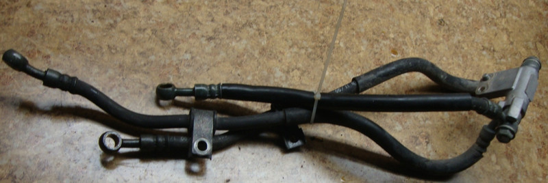 2001 Suzuki Katana GSX600F GSX 600 GSX600 F Front Caliper Brake Fluid Line Hose