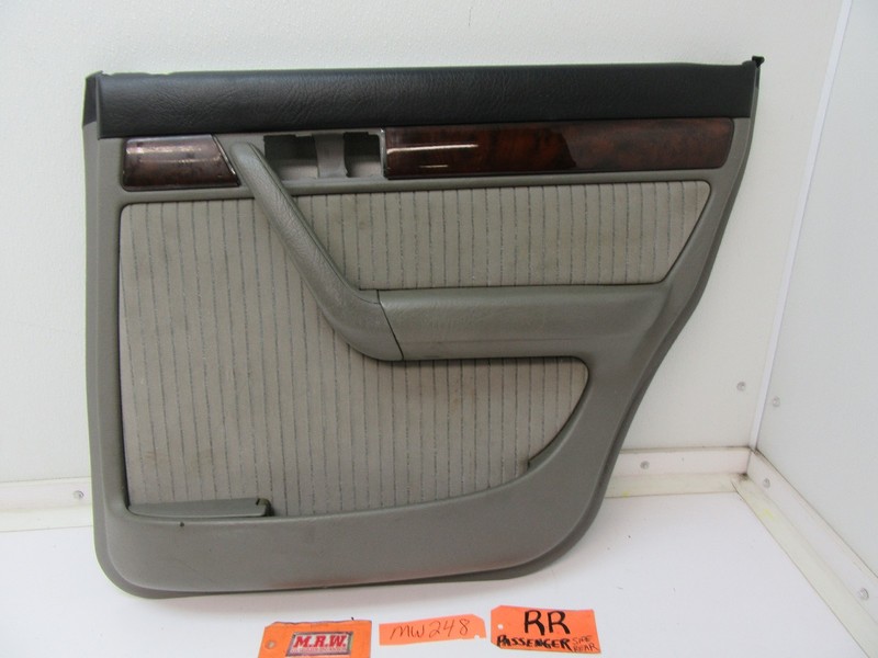 92 93 94 AUDI 100 REAR BACK DOOR PANEL RIGHT R RH RR PASSENGER INTERIOR
