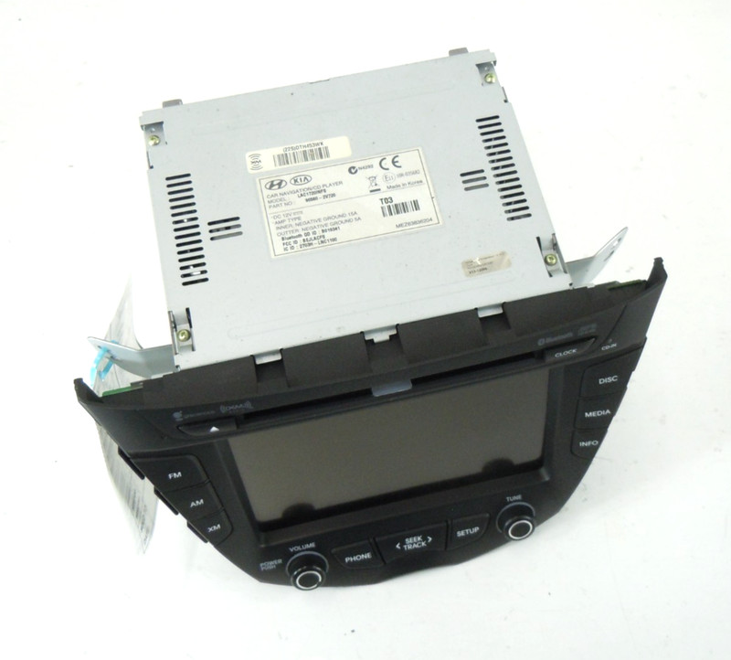 12-17 Hyundai Veloster AM FM Radio Satellite CD Disc Player Receiver Display OEM