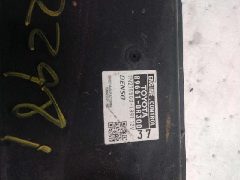 Used Engine Control Module (ECM) fits: 2012 Toyota Rav4 Electronic Control Modul