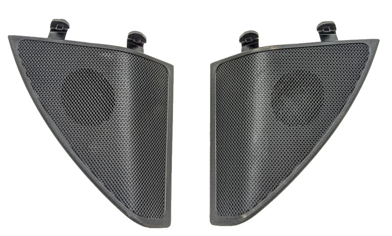2015-2020 MERCEDES C300 W205 Front Tweeter Speaker & Covers Pair OEM