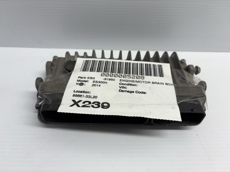 2013 2014 LEXUS ES300H Engine Computer Control Module ECU 89661-33L20 OEM