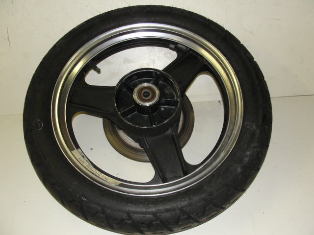 1984 HONDA VF 500 F INTERCEPTOR REAR WHEEL RIM TIRE BRAKE ROTOR DISC VF500 84