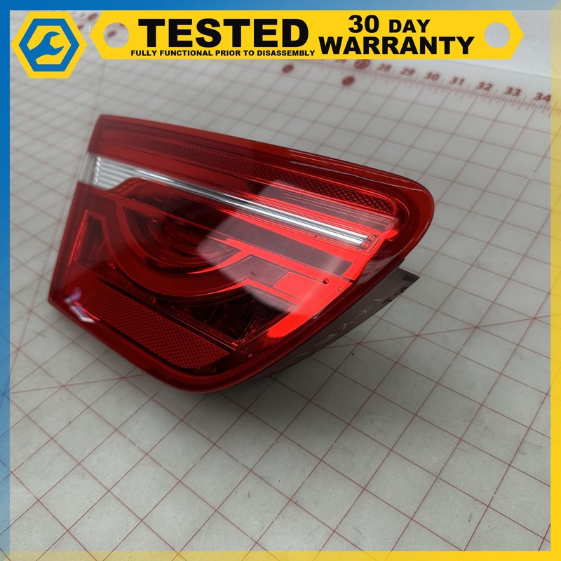 17-19 JAGUAR XE REAR LEFT DRIVER SIDE INNER TAIL LIGHT LAMP OEM