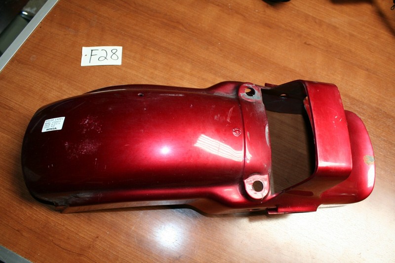 1985 Honda VT500C Shadow Rear Fender Glory Red OEM 85 E
