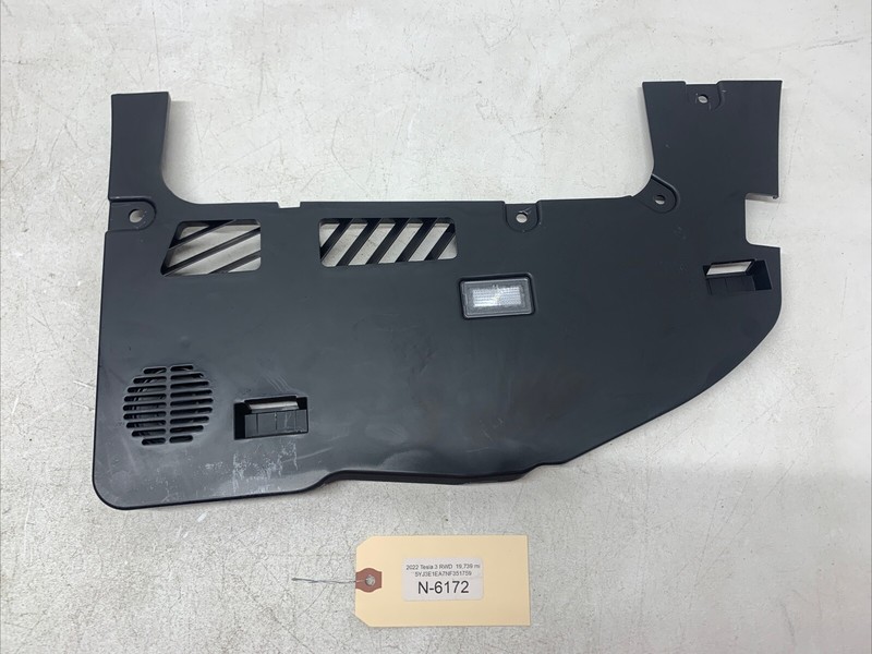 2017-2022 TESLA MODEL 3 OEM RIGHT RH LOWER UNDER DASHBOARD TRIM COVER 6172 B45