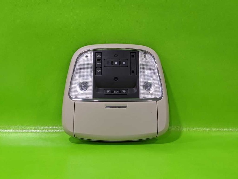 11-20 DURANGO OVERHEAD CONSOLE W/SUNROOF W/GARAGE OPENER OEM 4048-6