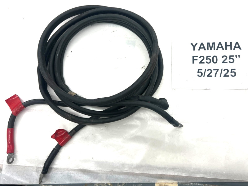 YAMAHA OUTBOARD F250 OEM BATTERY CABLE SET 6KA-82105-00-00 FRESHWATER!