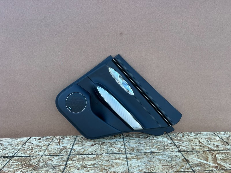 GENESIS GV70 22-26 OEM REAR RIGHT PASSENGER INTERIOR DOOR PANEL BLACK LEATHER