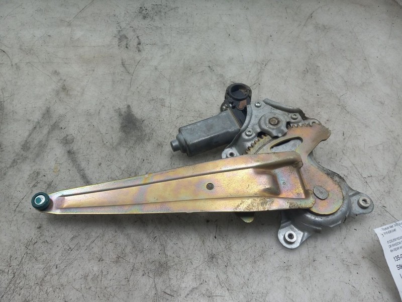 03-08 PONTIAC VIBE REAR PASSENGER RIGHT WINDOW REGULATOR
