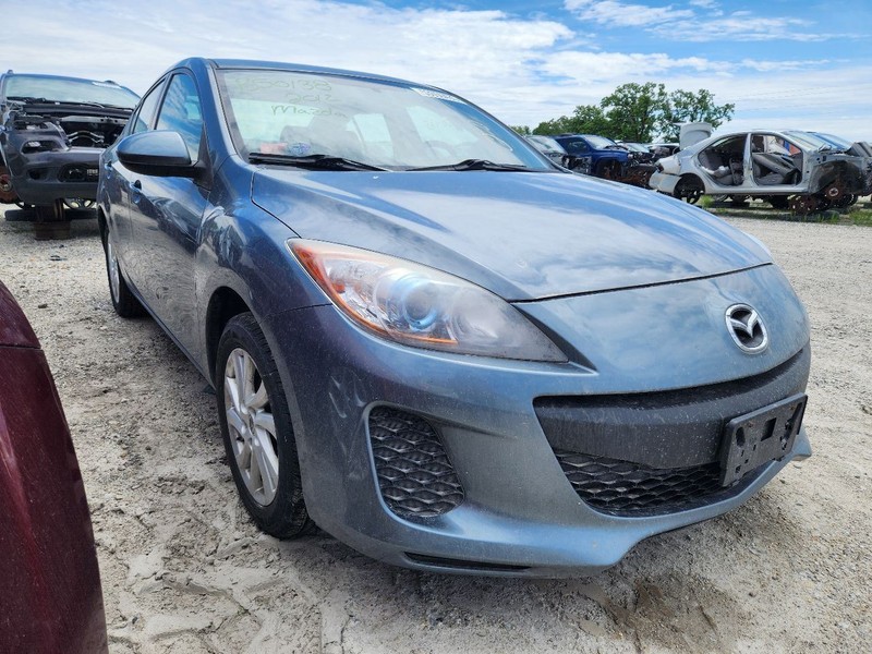2011-2013 Mazda 3 Sedan Passenger Roof Curtain Air Bag