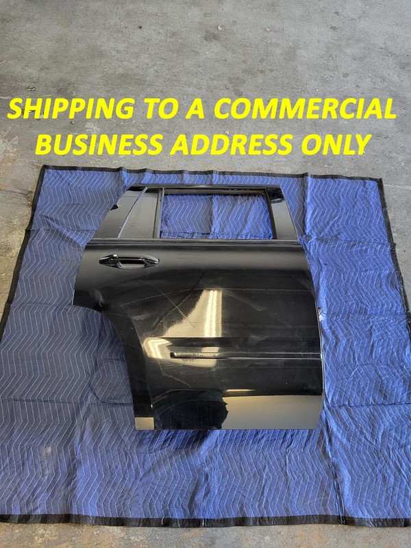 Used Oem Chevrolet Right Passenger Rear Door & Trim Panel for 2015-2020 Tahoe